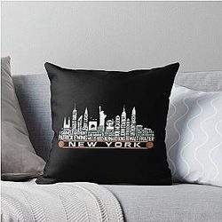New York Knicks Throw Pillow
