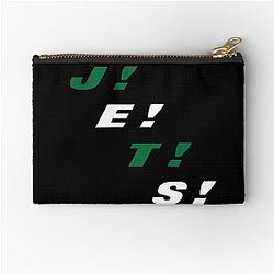 French J-E-T-S Jets Zipper Pouch