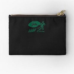 Vintage Football New York Jets Zipper Pouch
