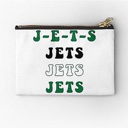 New York Jets Retro JETS Chant Zipper Pouch