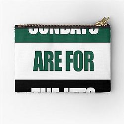 Sundays for the Jets Zipper Pouch