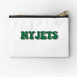 New York Jets Retro Gameday Zipper Pouch