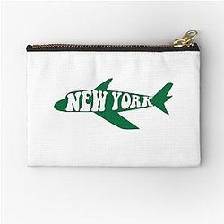 New York Jets Retro Logo Zipper Pouch