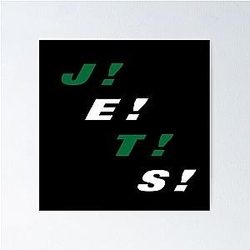 Jets JETS Chant Poster