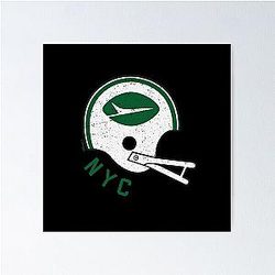 NYC Jets Graphic Poster