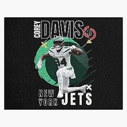Corey Davis Football Jets Poster