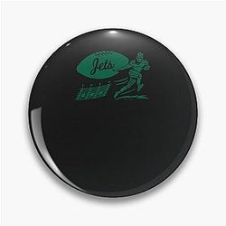 Vintage Football New York Jets Wordmark Pin