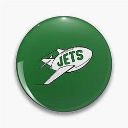 Jets Football Pin