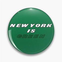 Jets New York is Green Pin
