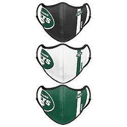 New York Jets 3 Pack Face Cover