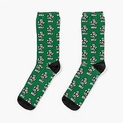 New York Jets Tecmo Super Bowl Football Player Socks