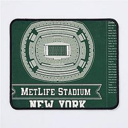 New York Jets MetLife Stadium Vintage Mouse Pad