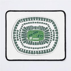 New York Jets Stadium Mouse Pad