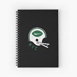 NYC Jets Graphic Spiral Notebook