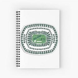 New York Jets Stadium Spiral Notebook