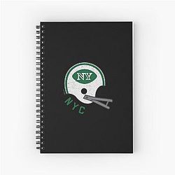 NY Jets Spiral Notebook