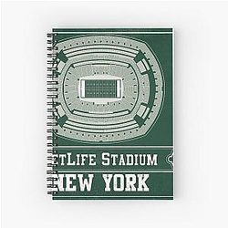 New York Jets MetLife Stadium Vintage Notebook