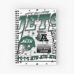 GO Jets Spiral Notebook