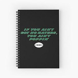 Jets Coach Saleh Spiral Notebook