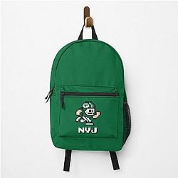 New York Jets Tecmo Super Bowl Football Player Backpack