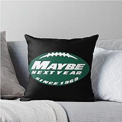 Maybe Next Year Jets Pillow