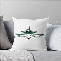 New York Jets Mascot Throw Pillow