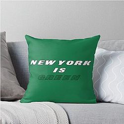 New York Jets Green Pillow