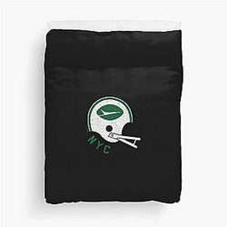 New York City Jets Lid Graphic Duvet Cover