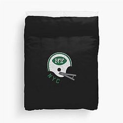 NYC Jets Lid Graphic Duvet Cover