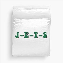 New York Jets Retro Duvet Cover