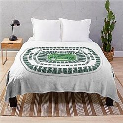 Jets Stadium Throw Blanket