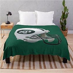 Helmet Jet Icon Throw Blanket