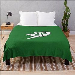 Jets Football Throw Blanket