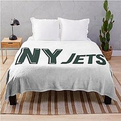 New York Jets Throw Blanket
