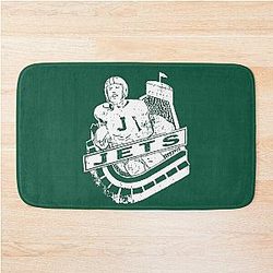 Vintage Jets Bathroom Mat