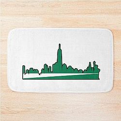 New York City Skyline Bath Mat