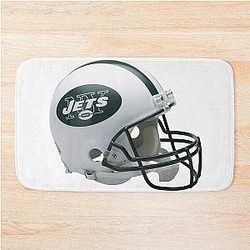 Helmet Jets Bath Mat