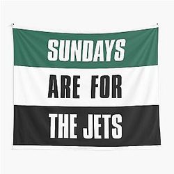 Sundays are for The Jets New York Football Fans Tapestry