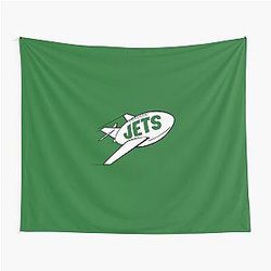 Jets Retro Football Tapestry