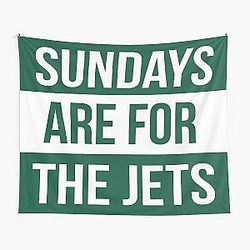 Sundays for the Jets Shirts Stickers Tapestry