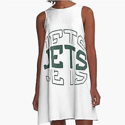 Jets A-Line Dress