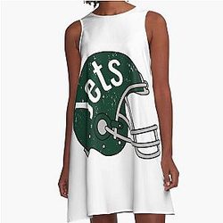 Jets A-Line Dress