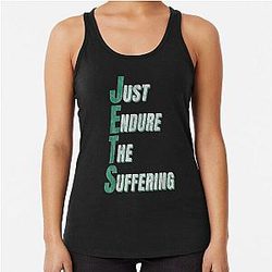 New York Jets Racerback Tank Top