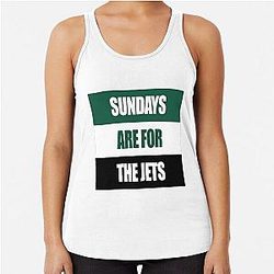Sundays Are For The Jet Racerback Tank Top