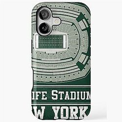 New York Jets MetLife Stadium Vintage iPhone Tough Case