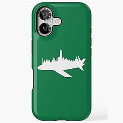 Jets New York Skyline iPhone Case