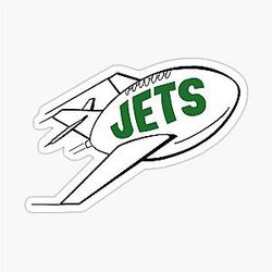 Jets Football Sticker