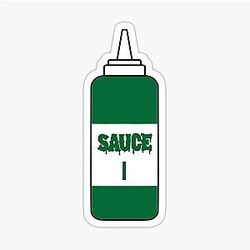 Jets Sauce Gardner BBQ Sauce Sticker