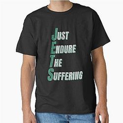 Funny Jets Suffering in New York Football Classic T-Shirt