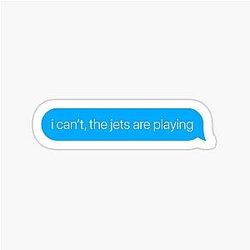 I cant watch the jets vs patriots stickers